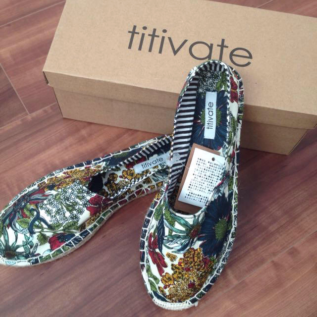 titivate(ティティベイト)のtitvate新品エスパドリーユ レディースの靴/シューズ(スニーカー)の商品写真