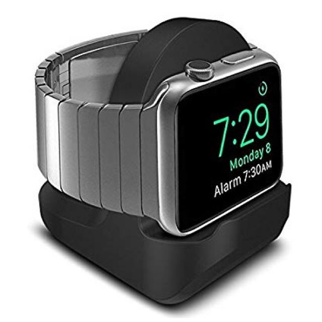 Apple Watch(アップルウォッチ)の入荷！Apple Watch用  充電スタンド  （ブラック） メンズの時計(腕時計(デジタル))の商品写真