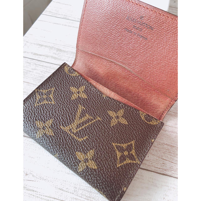 LOUIS VUITTON(ルイヴィトン)の正規品 LOUIS VUITTON カードケース レディースのファッション小物(名刺入れ/定期入れ)の商品写真