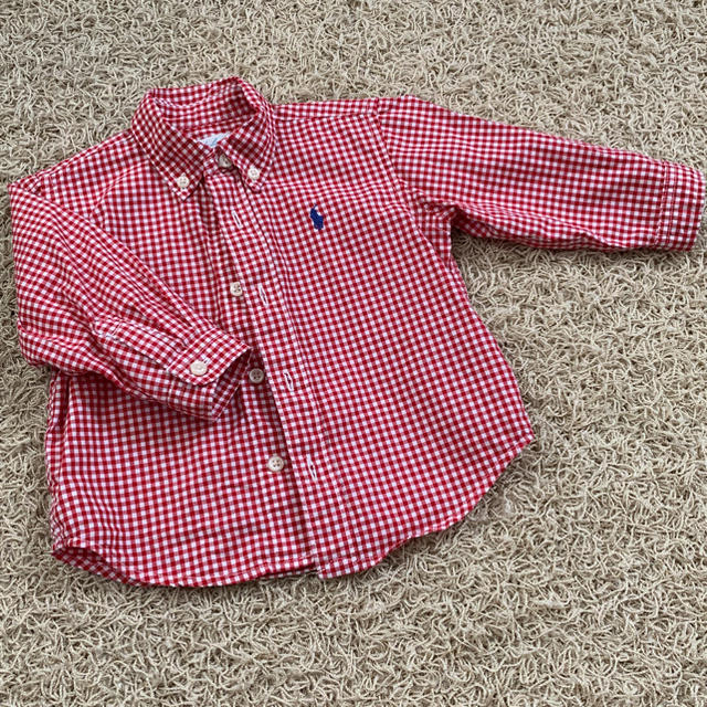 POLO RALPH LAUREN(ポロラルフローレン)のラルフローレン シャツ&パンツ60 キッズ/ベビー/マタニティのベビー服(~85cm)(シャツ/カットソー)の商品写真