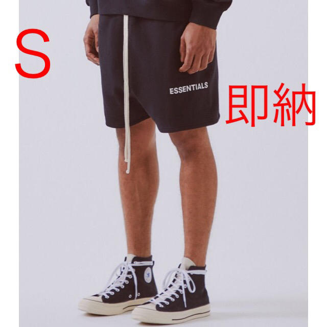 Sサイズ ブラック Fear Of God Essentials ショートパンツ Sサイズ ブラック Fear Of God Essentials ショートパンツ