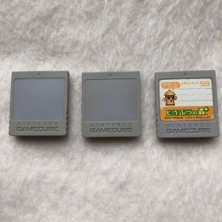 「ゲームキューブのメモリーカード59 3個セット」に近い商品
