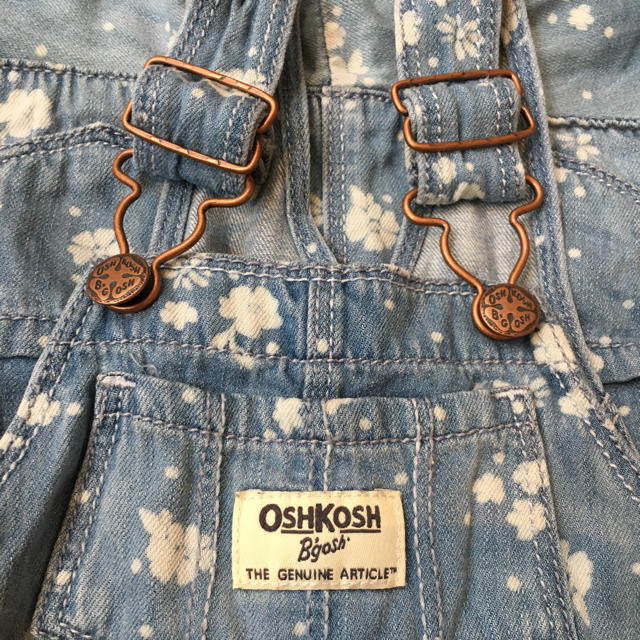 OshKosh(オシュコシュ)のOSHKOSH サロペット 【12M】 キッズ/ベビー/マタニティのベビー服(~85cm)(ワンピース)の商品写真