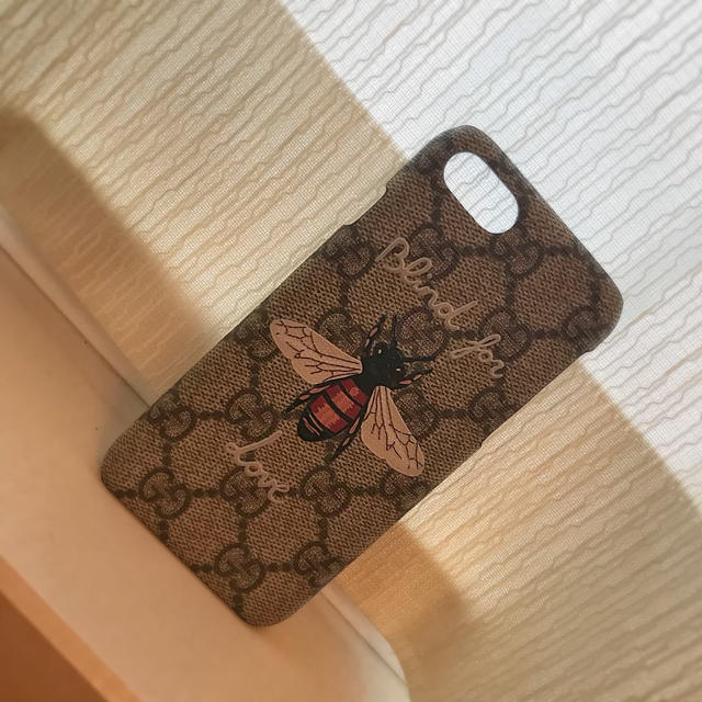 Gucci(グッチ)のGUCCI アイフォン7ケース スマホ/家電/カメラのスマホアクセサリー(iPhoneケース)の商品写真