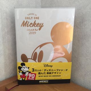 ディズニー(Disney)のディズニー スケジュール帳 2019 ミッキーマウス90th記念(カレンダー/スケジュール)