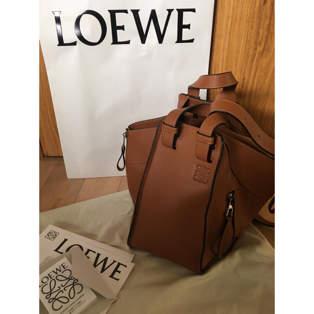 LOEWEハンモックバッグsmall/TAN