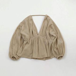 トゥデイフル(TODAYFUL)の【新品未使用タグ付き】todayful  Vneck Crape Blouse(シャツ/ブラウス(長袖/七分))