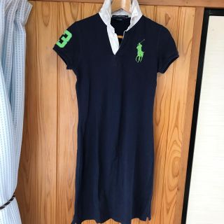 ラルフローレン(Ralph Lauren)のラルフローレン ポロワンピ S(ひざ丈ワンピース)