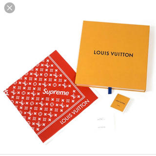 シュプリーム(Supreme)のLouis Vuitton×Supreme モノグラムバンダナ(バンダナ/スカーフ)