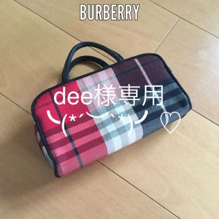 バーバリー(BURBERRY)のバーバリー ポーチ バッグインバッグ バッグ レディース(ポーチ)