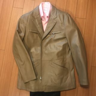 バルマン(BALMAIN)の美品 バルマン  ラム ジャケット(レザージャケット)