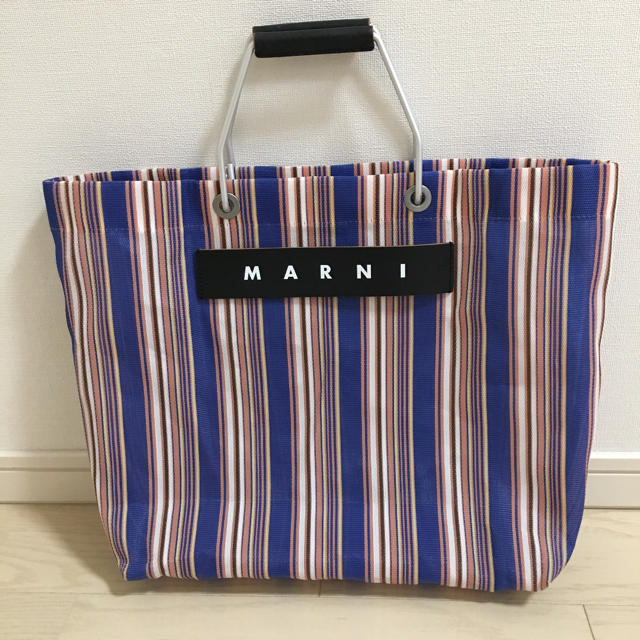 MARNI マルニ ストライプ   トートバッグ