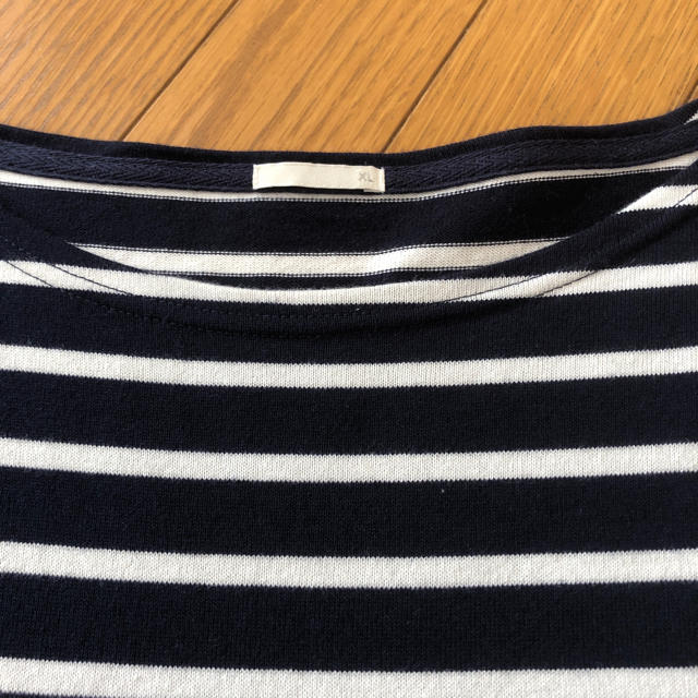 GU(ジーユー)のボーダートップス メンズのトップス(Tシャツ/カットソー(七分/長袖))の商品写真