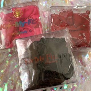 キスマイフットツー(Kis-My-Ft2)のKis-My-Ft2 シュシュ 3つセット(アイドルグッズ)