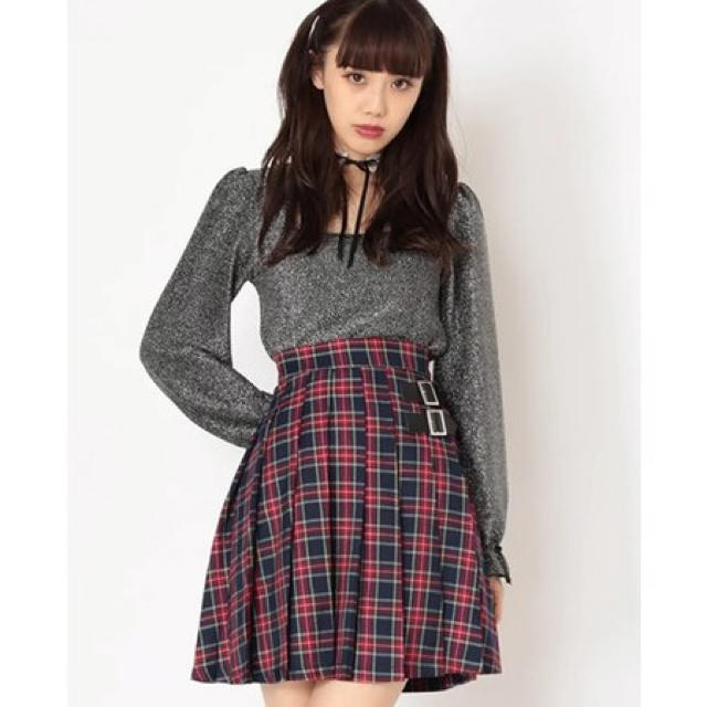 Ank Rouge(アンクルージュ)のチェックプリーツスカート レディースのスカート(ミニスカート)の商品写真