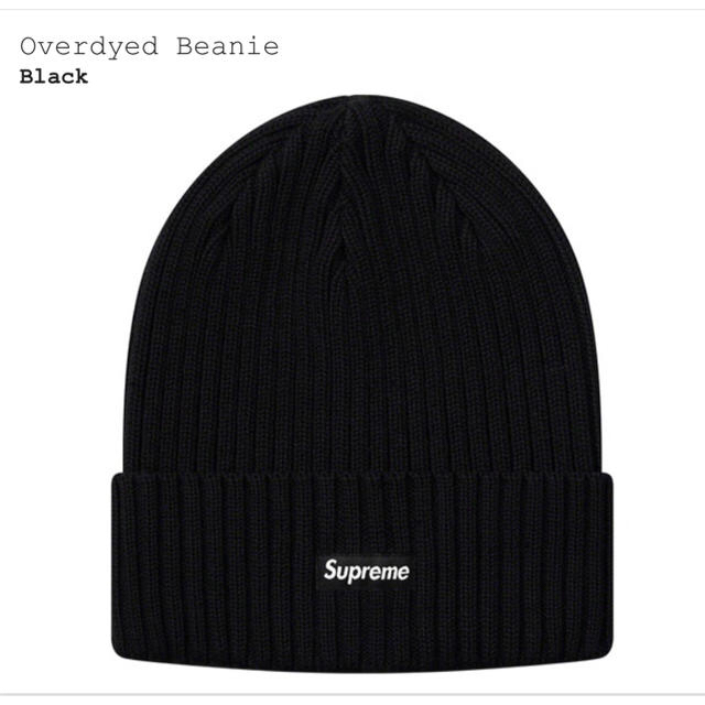 【19SS】Supreme Overdyed Beanie