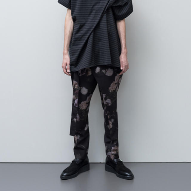 lad mucisian 花柄ボンテージパンツ lad mucisian 花柄ボンテージパンツ