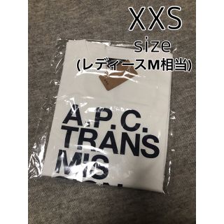 アーペーセー(A.P.C)の【未使用】A.P.C.半袖TシャツXXS(レディースM)apcアーペーセー(Tシャツ/カットソー(半袖/袖なし))