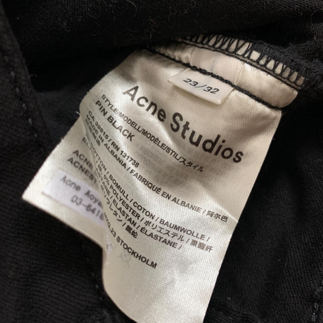 ACNE STUDIOS ハイウエスト デニム 23 3