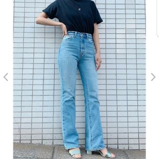 vicente　flare long denim(デニム/ジーンズ)