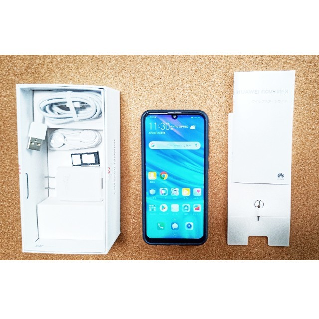 ANDROID(アンドロイド)のやぁ〜様 HUAWEI nova lite 3 中古 スマホ/家電/カメラのスマートフォン/携帯電話(スマートフォン本体)の商品写真