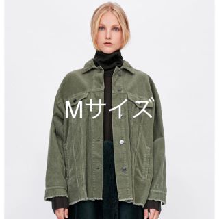 ザラ(ZARA)のZARA ザラ コーデュロイジャケット(ミリタリージャケット)