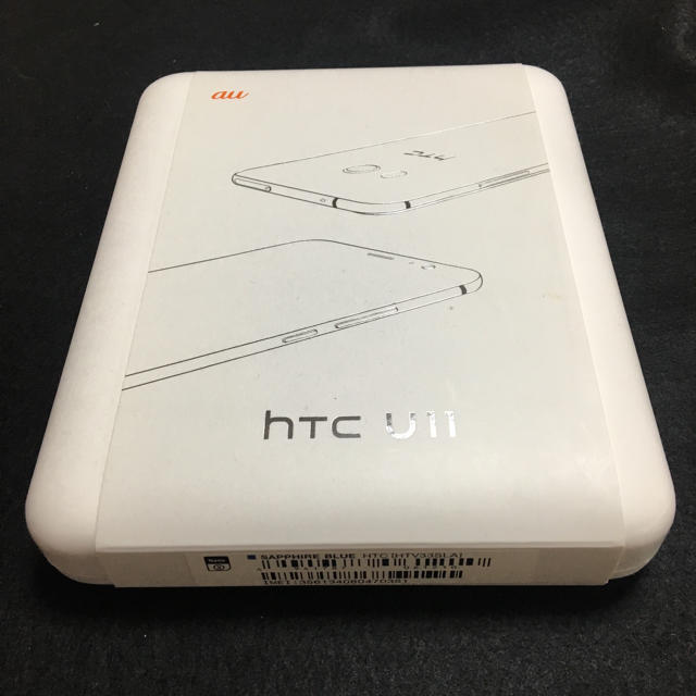 HTC(ハリウッドトレーディングカンパニー)の新品！SIMフリー！ブルー！HTC U11 HTV33 ハイレゾ スマホ/家電/カメラのスマートフォン/携帯電話(スマートフォン本体)の商品写真