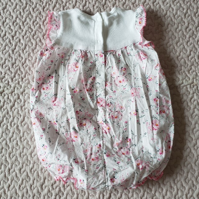 PETIT BATEAU(プチバトー)のプチバトー　ロンパース 6m67cm キッズ/ベビー/マタニティのベビー服(~85cm)(ロンパース)の商品写真