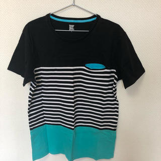 グラニフ(Design Tshirts Store graniph)のグラニフ☆ボーダーTシャツ☆L(Tシャツ/カットソー(半袖/袖なし))