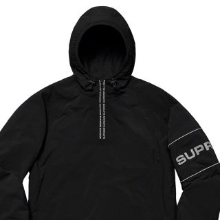 supreme ナイロンパーカー黒