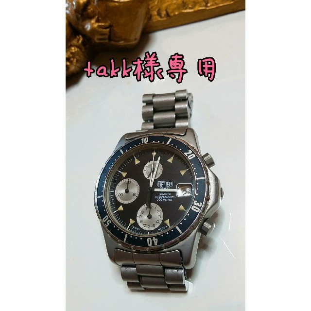 ☆takk様専用☆ 希少【クロノグラフ】TAG Heuer ヴィンテージ品 【開店 ...
