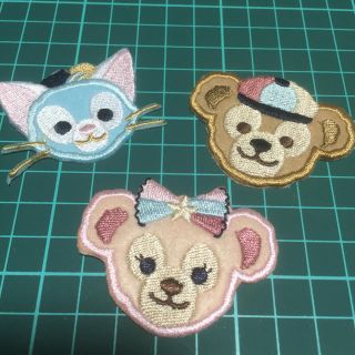 ダッフィー(ダッフィー)のダッフィー&フレンズ 刺繍 アイロンワッペン(その他)