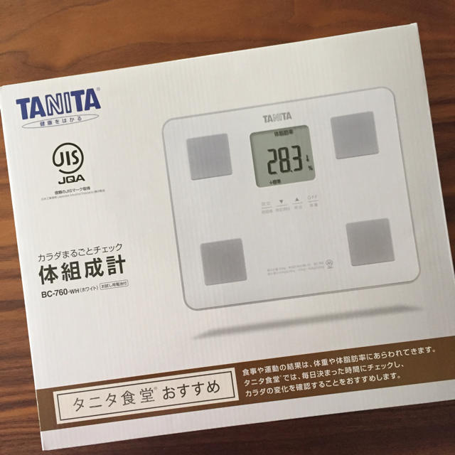 TANITA(タニタ)のタニタ 体組成計 新品未使用 スマホ/家電/カメラの美容/健康(体重計/体脂肪計)の商品写真