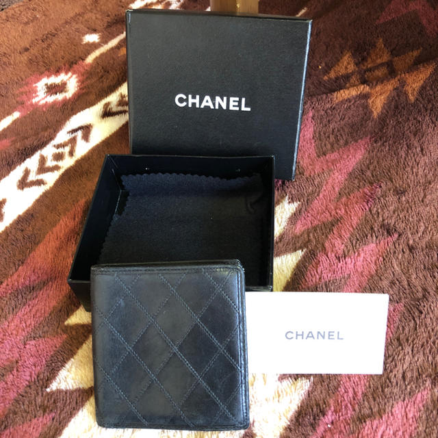 CHANEL(シャネル)のCHANEL折り財布本物ナンバーあり メンズのファッション小物(折り財布)の商品写真