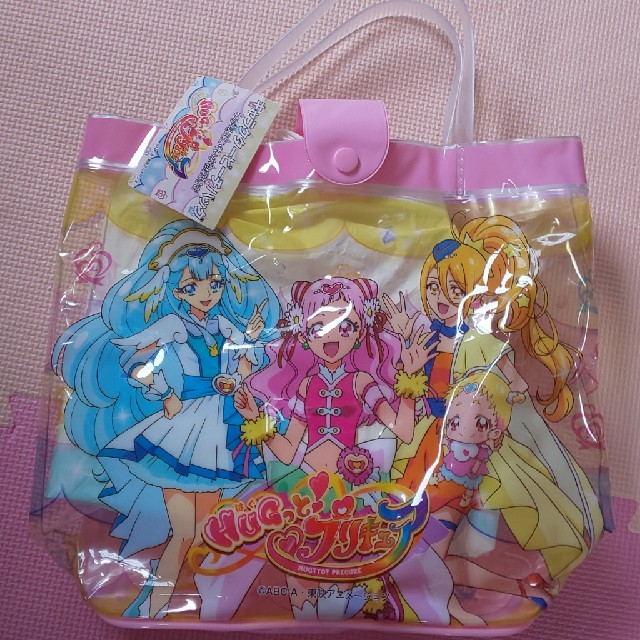 HUGっとプリキュア プールバッグ エンタメ/ホビーのおもちゃ/ぬいぐるみ(キャラクターグッズ)の商品写真