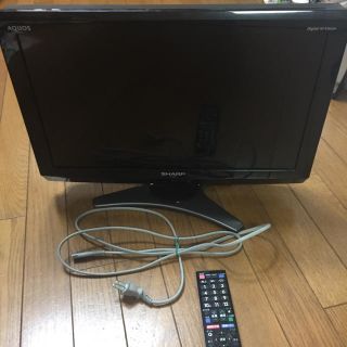 シャープ(SHARP)のシャープアクオス20インチ(テレビ)