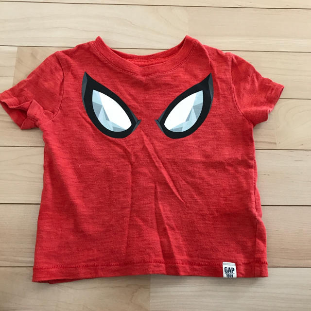 GAP(ギャップ)のTシャツ スパイダーマン キッズ/ベビー/マタニティのベビー服(~85cm)(Ｔシャツ)の商品写真