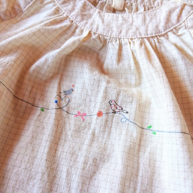 PETIT BATEAU(プチバトー)のプチバトー ショートオール 6m/67cm キッズ/ベビー/マタニティのベビー服(~85cm)(ロンパース)の商品写真