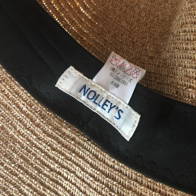 NOLLEY'S(ノーリーズ)のノーリーズつば広リボンハットATHENANEWYORKアシーナ ニューヨーク レディースの帽子(麦わら帽子/ストローハット)の商品写真