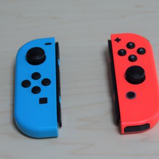 ニンテンドースイッチ(Nintendo Switch)のNintendo Switch Joy-Conセット ネオンブルー ネオンレッド(その他)