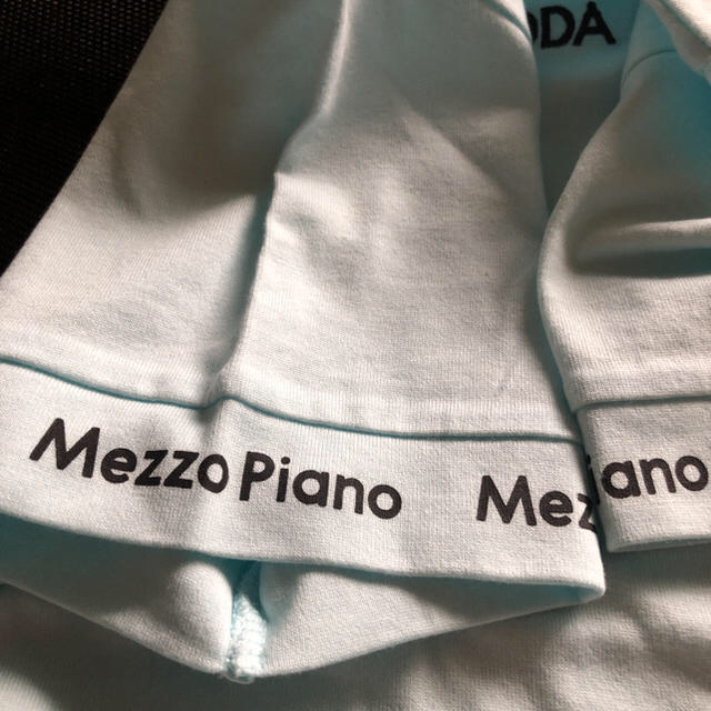 mezzo piano junior(メゾピアノジュニア)のメゾピアノ新品新作タグ付きシンプルロゴスイーツステッチTシャツ140cm キッズ/ベビー/マタニティのキッズ服女の子用(90cm~)(Tシャツ/カットソー)の商品写真