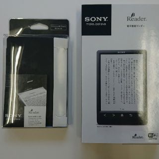 ソニー(SONY)のソニー 電子書籍リーダー 黒 Reader PRS-T3S/B カバー付(電子ブックリーダー)