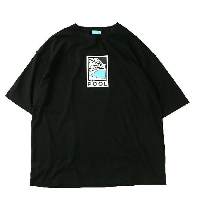 FREAK'S STORE(フリークスストア)の新品送料込 CREW ss LOGO TEE 黒XL 例のプール メンズのトップス(Tシャツ/カットソー(半袖/袖なし))の商品写真