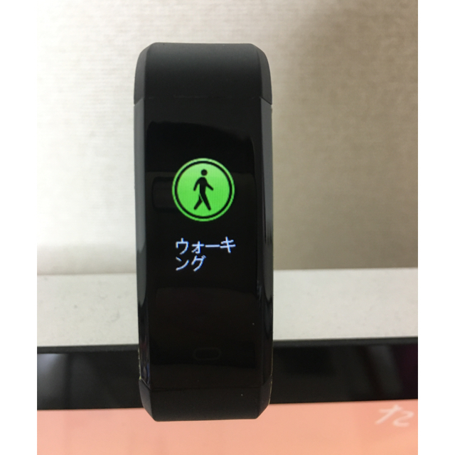 【値下げ】スマートウォッチ fitness tracker メンズの時計(腕時計(デジタル))の商品写真