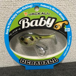 ジャッカル(JACKALL)のベビーデラボール トノサマガエル(ルアー用品)