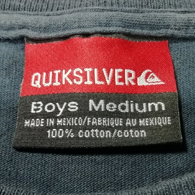 QUIKSILVER(クイックシルバー)のクイックシルバー Quiksilver　ロングスリーブＴシャツ　ボーイズM キッズ/ベビー/マタニティのキッズ服男の子用(90cm~)(Tシャツ/カットソー)の商品写真
