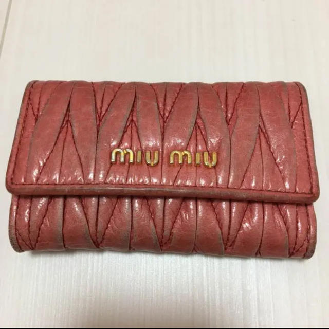 miumiu - miumiu/キーケースの通販 by ご購入前にプロフィールを一読ください。｜ミュウミュウならラクマ