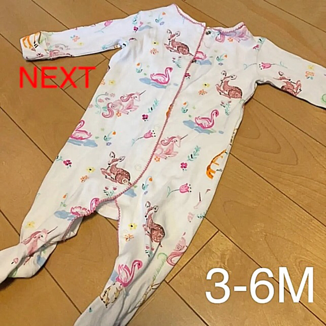 NEXT(ネクスト)のおまとめ専用 らnext 足つき ロンパース   キッズ/ベビー/マタニティのベビー服(~85cm)(ロンパース)の商品写真