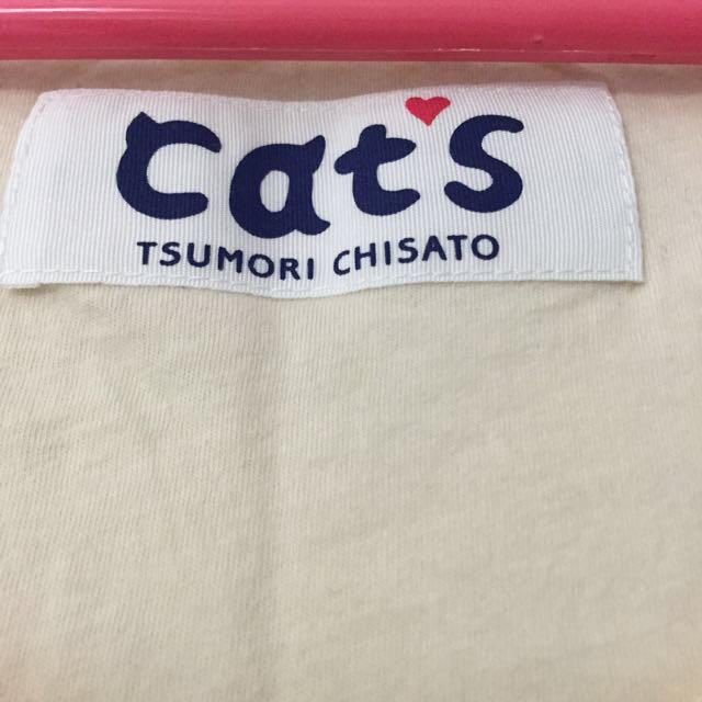 TSUMORI CHISATO(ツモリチサト)のツモリチサト♡Cat'sボーダーワンピ レディースのワンピース(ミニワンピース)の商品写真