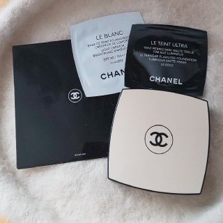 シャネル(CHANEL)のCHANELプレストパウダー☆サンプルつき(フェイスパウダー)